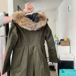 Moncler green jacket women